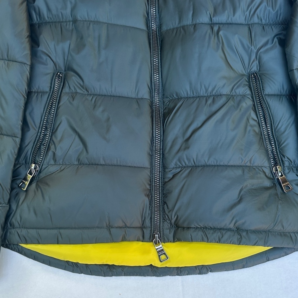 GUESS BY MARCIANO  Green yellow Puffer Jacket - Picture 2 of 8